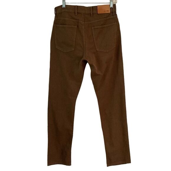 Taylor Stitch The Democratic All Day Pant Mens 29 In Espresso Brown Selvage NEW - Picture 5 of 11
